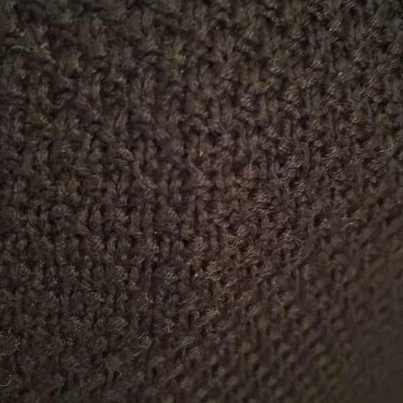 DRASTIC PURGE! NWT Charter Club Black Mini-Waffle knit Tunic Sweater 1X - Picture 2 of 4